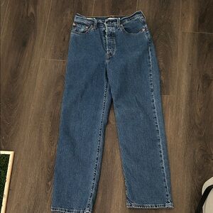 Levi’s ribcage straight ankle premium